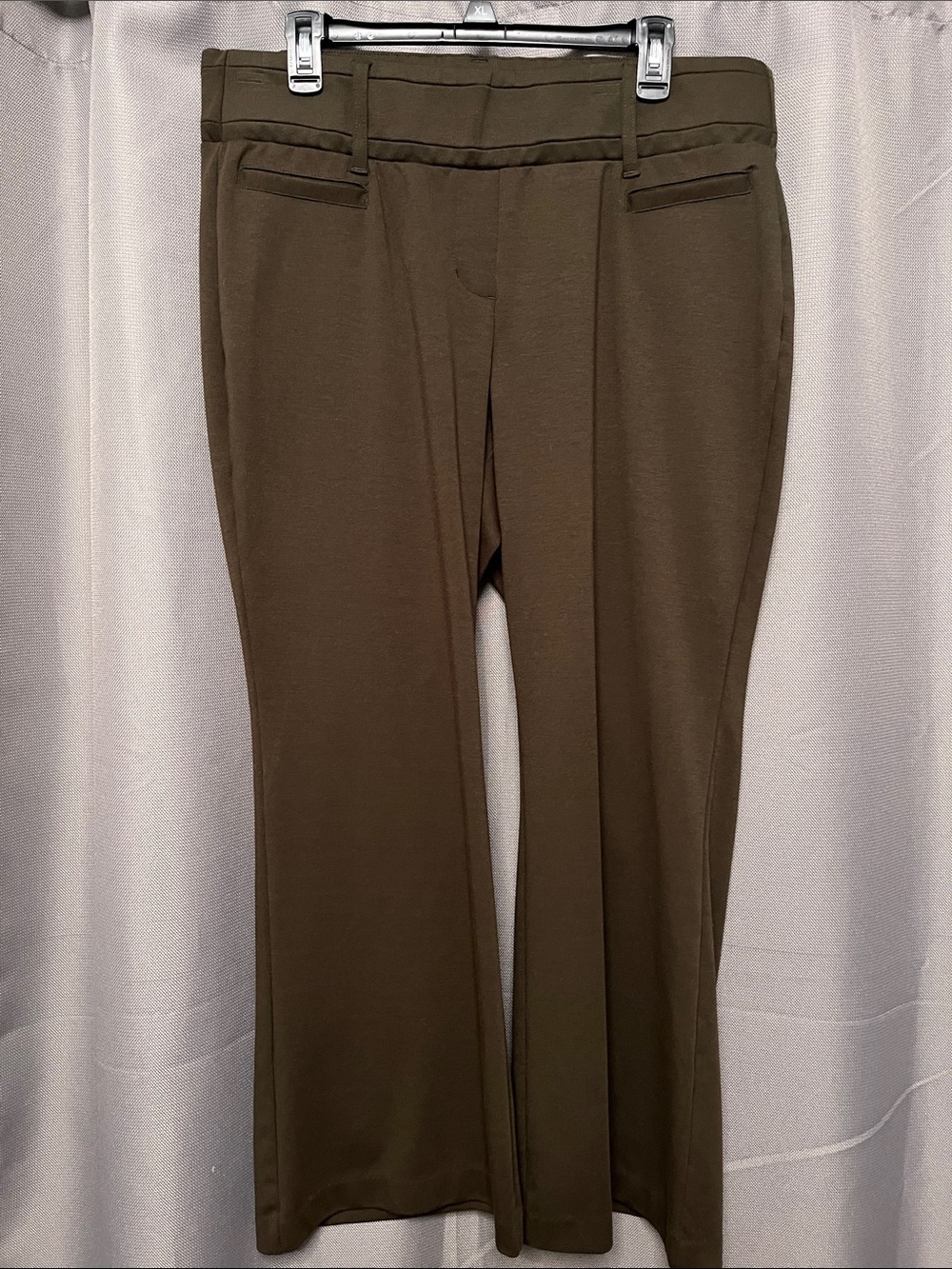 Fashion Bug Wide Leg Pants in Olive Brown